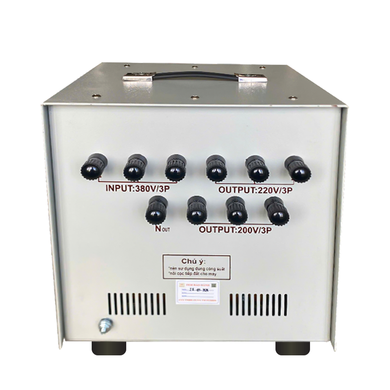 Biến áp 3 Pha cách ly 3KVA 380V/220V - DÂY ĐỒNG