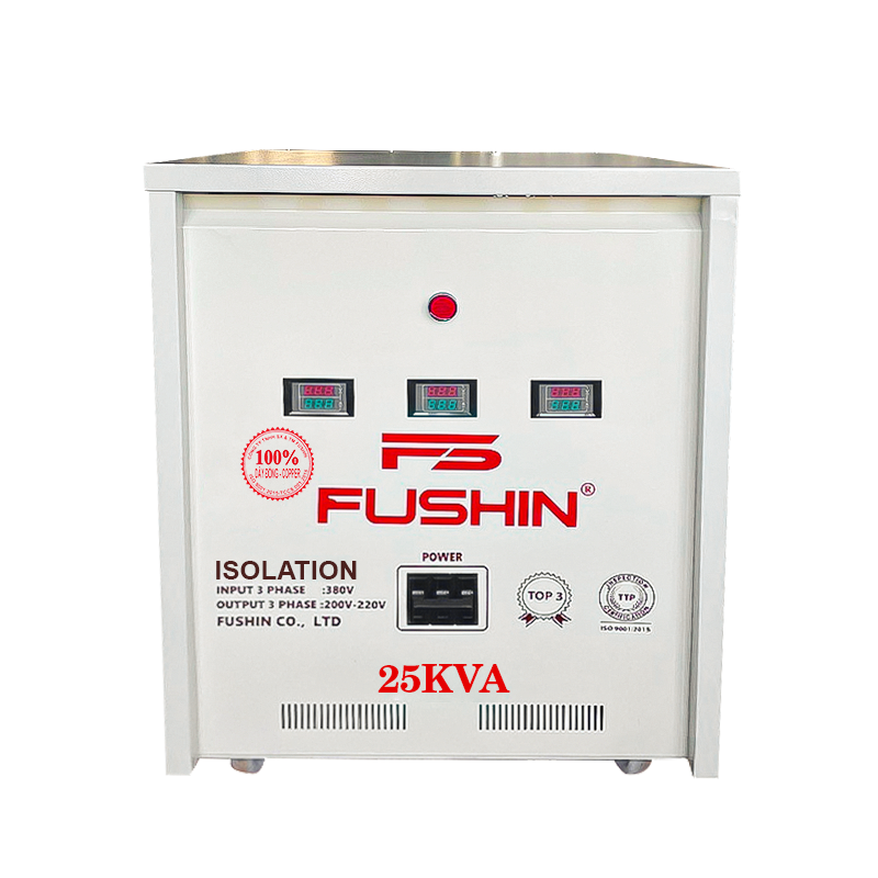 Biến áp 3 Pha cách ly 25KVA 380V/220V - DÂY ĐỒNG