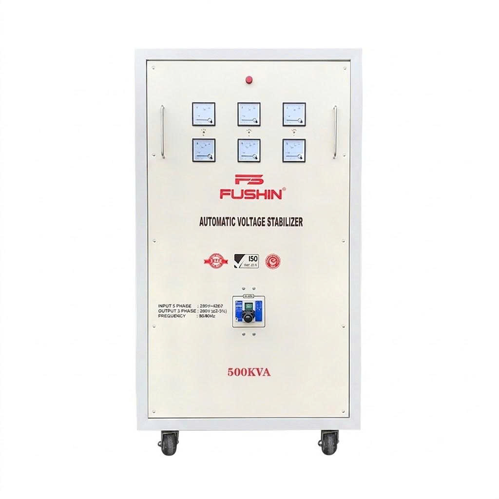Ổn Áp 3 Pha 500KVA (260V~430V) ra 380V