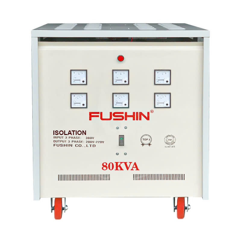 Biến áp 3 Pha cách ly 80KVA 380V/220V - DÂY ĐỒNG