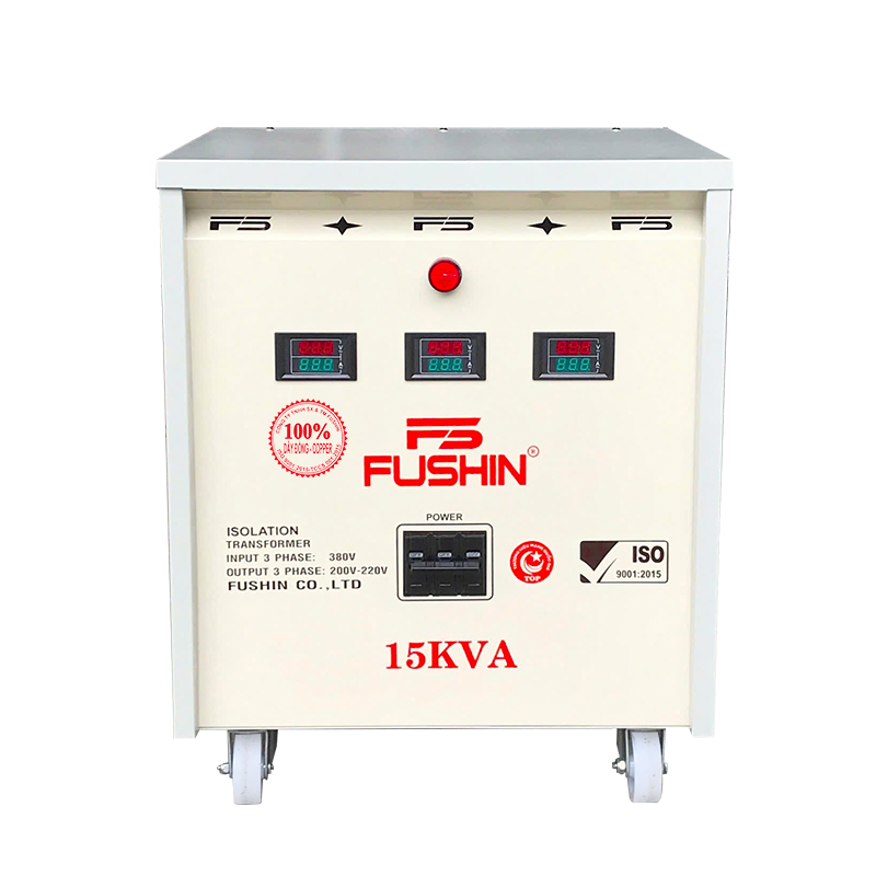 Biến áp 3 Pha cách ly 15KVA 380V/220V - DÂY ĐỒNG