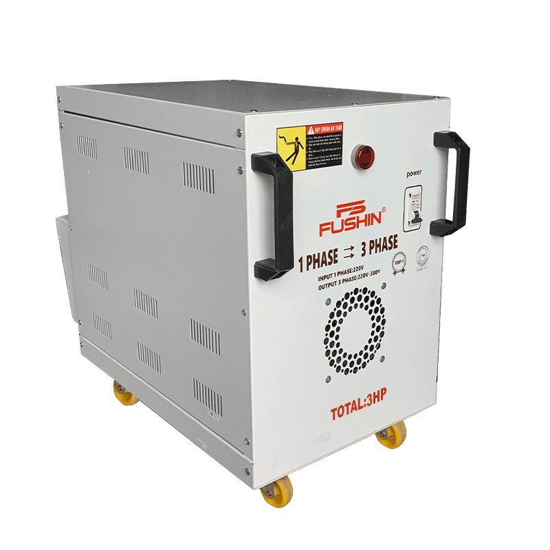 Biến áp 1 pha ra 3 pha 380V - 3HP FUSHIN