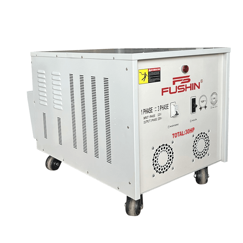 Biến áp 1 pha ra 3 pha 380V - 30HP FUSHIN