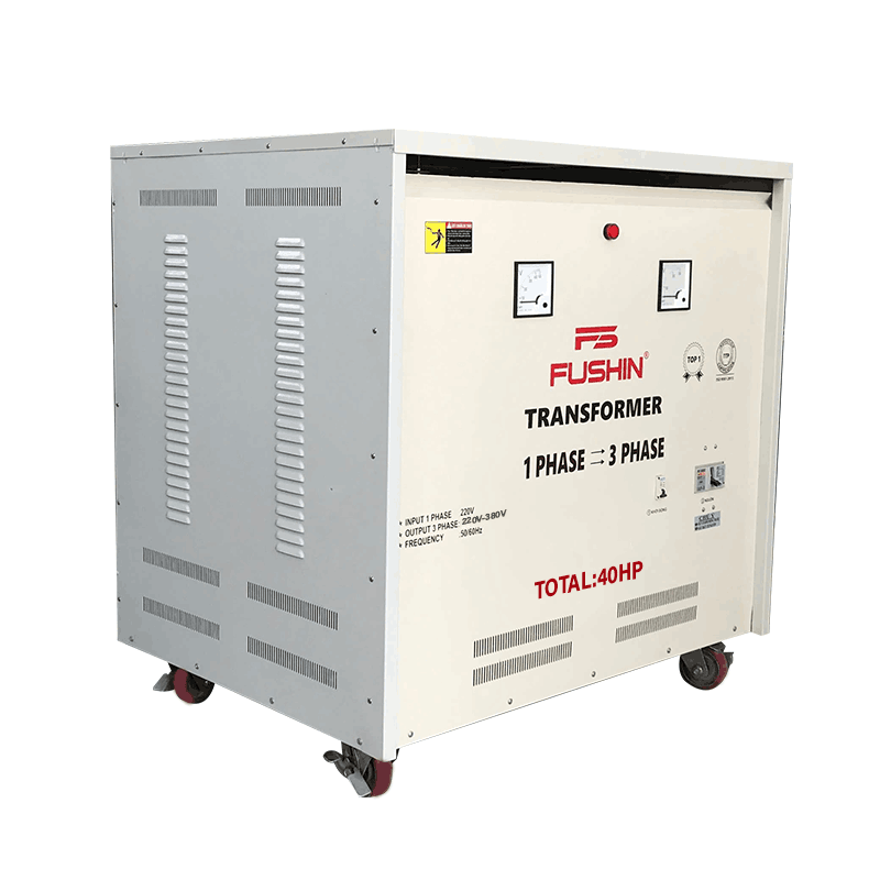 Biến áp 1 pha ra 3 pha 380V - 40HP FUSHIN