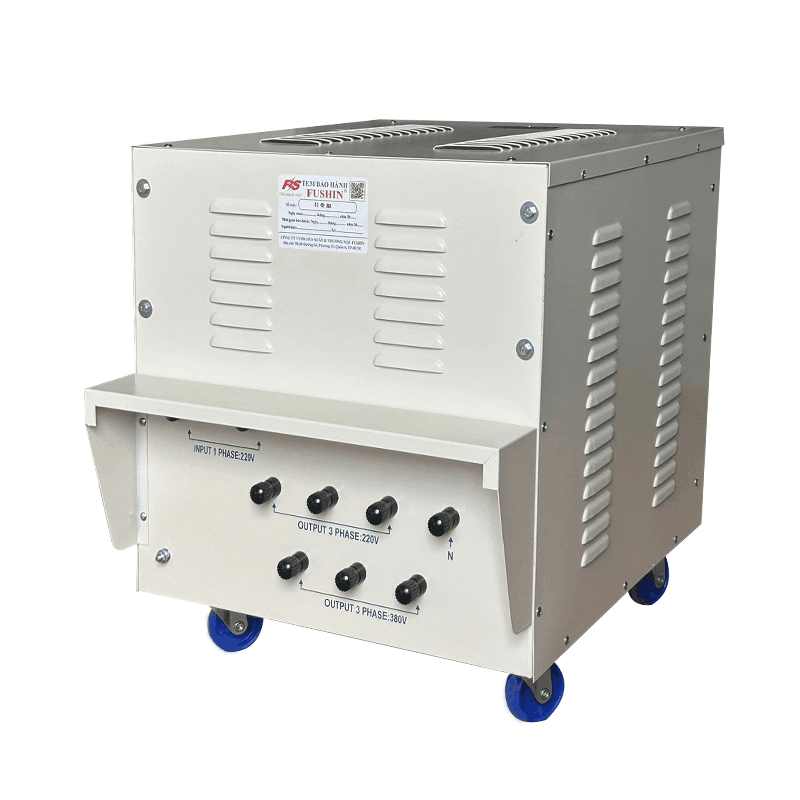 Biến áp 1 pha ra 3 pha 380V - 7.5HP FUSHIN