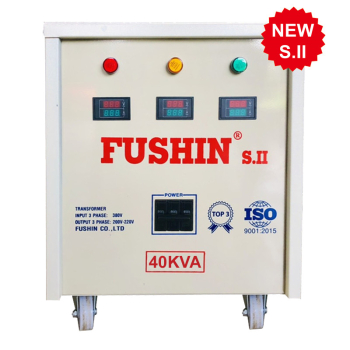 Biến Áp 3 Pha 40KVA Tự Ngẫu 380V/220V