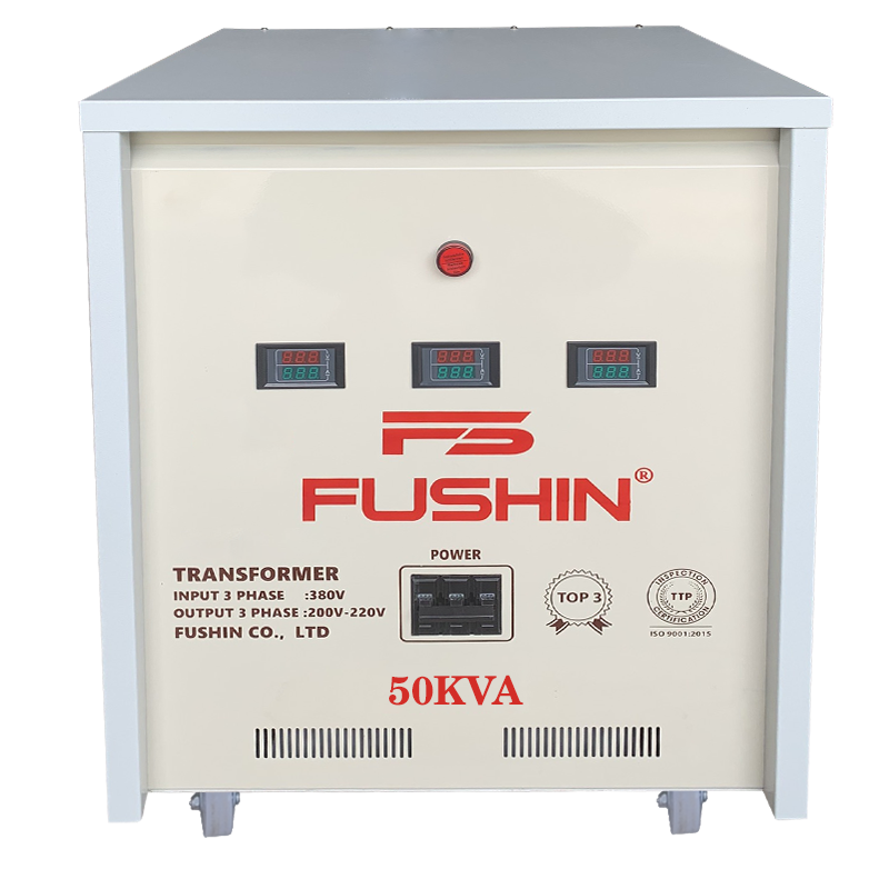 Biến Áp 3 Pha 50KVA Tự Ngẫu 380V/220V