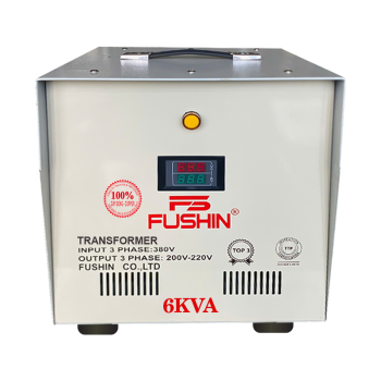 Biến Áp 3 Pha 6KVA Tự Ngẫu 380V/220V - Dây Đồng