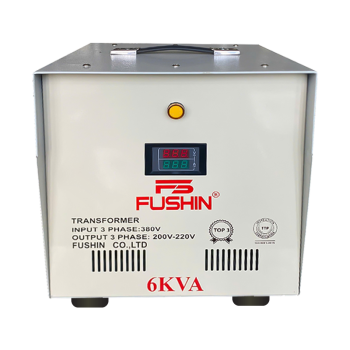 Biến Áp 3 Pha 6KVA Tự Ngẫu 380V/220V
