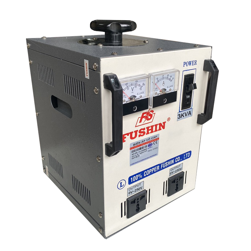 Biến Áp Vô Cấp 1 Pha 3KVA