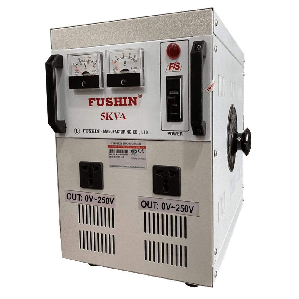 Biến Áp Vô Cấp 1 Pha 5KVA