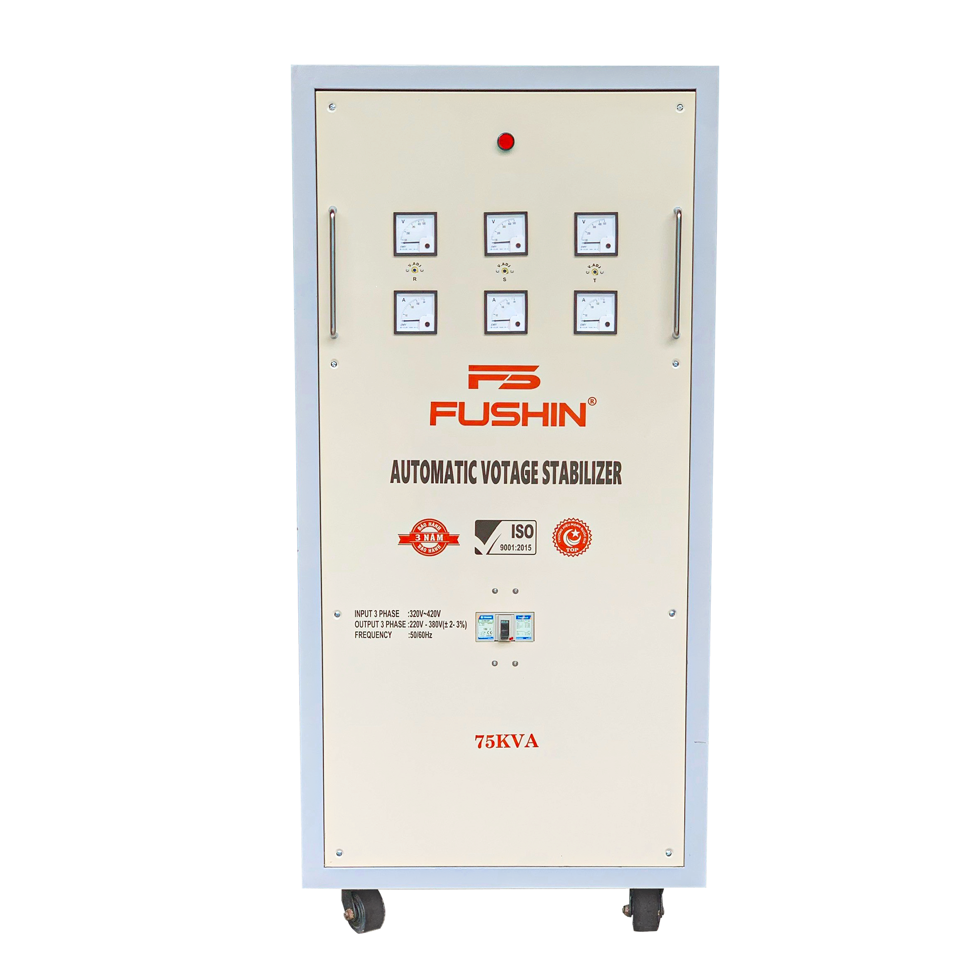 Ổn Áp 3 Pha (320V~430V) - 75KVA ra 220V - 380V