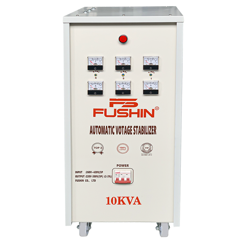 Ổn áp 3Pha 10KVA Dải 260V~430V ra 220V-380V