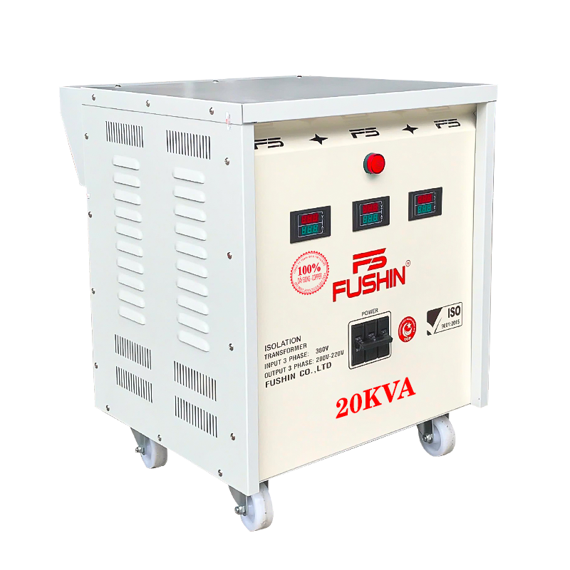 Biến áp 3 Pha cách ly 20KVA 380V/220V - DÂY ĐỒNG