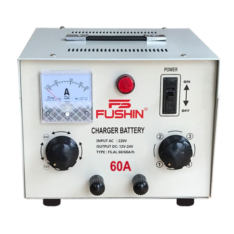 Sạc Tăng Giảm 60A (12-24V) - Thông Dụng