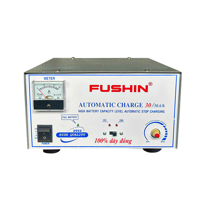 Sạc Tự Động 30A (12-24V) - Dây Đồng