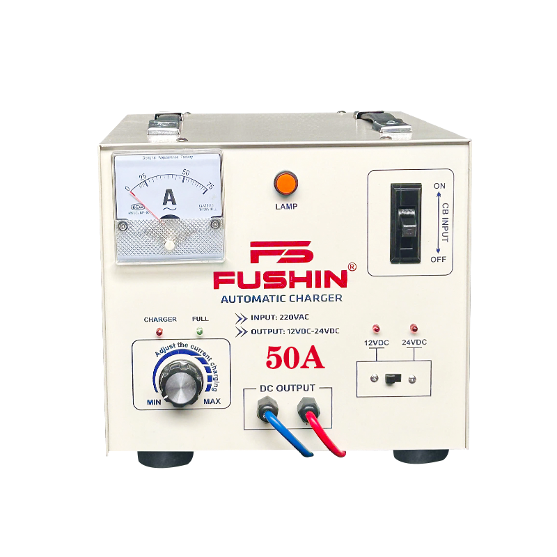 Sạc Tự Động 50A (12-24V) - Dây Đồng