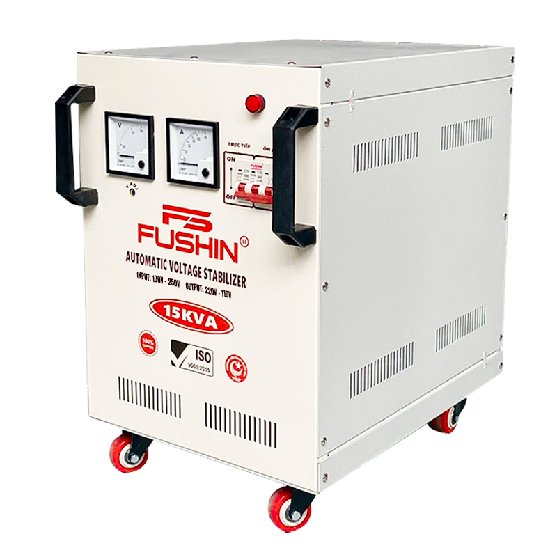 Ổn áp 1 Pha 15KVA - Dải 130V~250V
