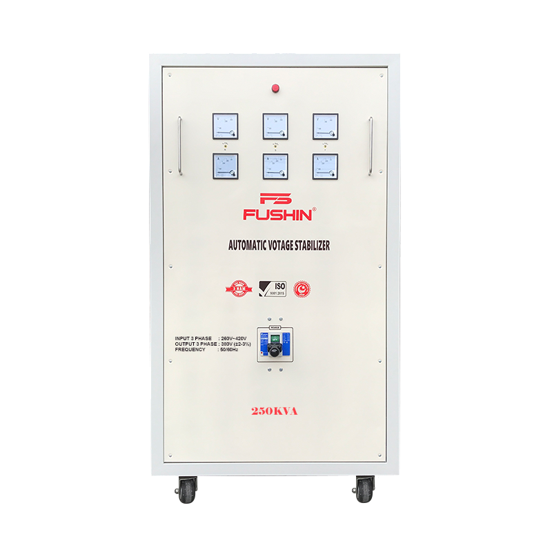 Ổn áp 3Pha 250KVA Dải 260V~430V ra 380V