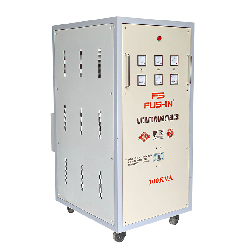 Ổn áp 3Pha 100KVA Dải 260V~430V ra 380V