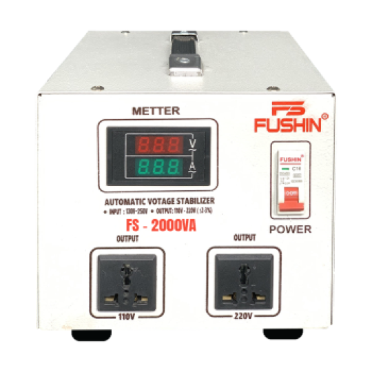 Ổn áp 1 Pha 2KVA - Dải 130V~250V