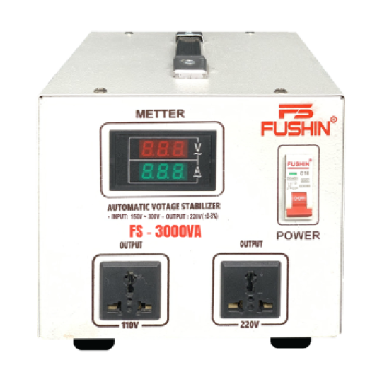 Ổn áp 1 Pha 3KVA - Dải 130V~250V