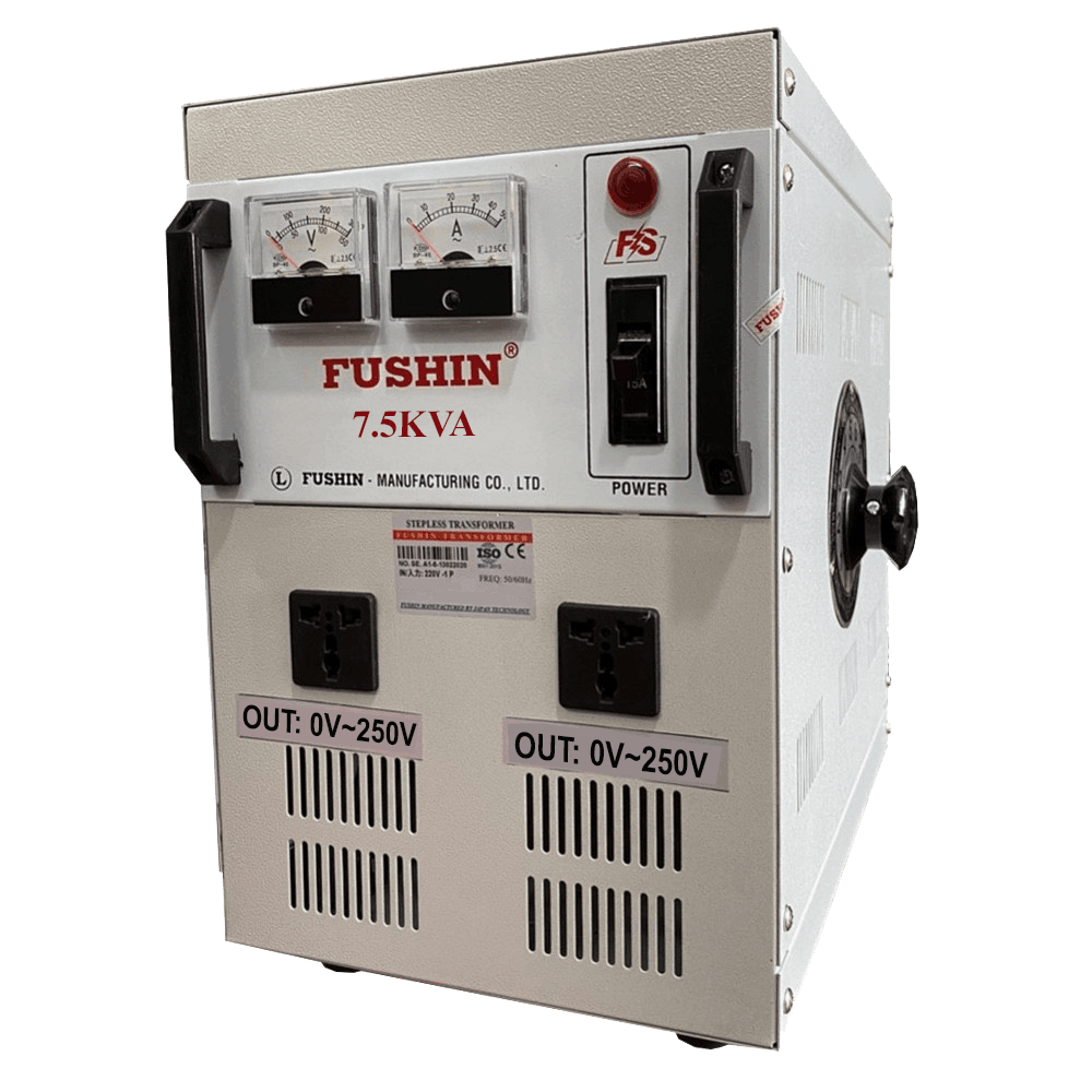 Biến Áp Vô Cấp 1 Pha 7.5KVA