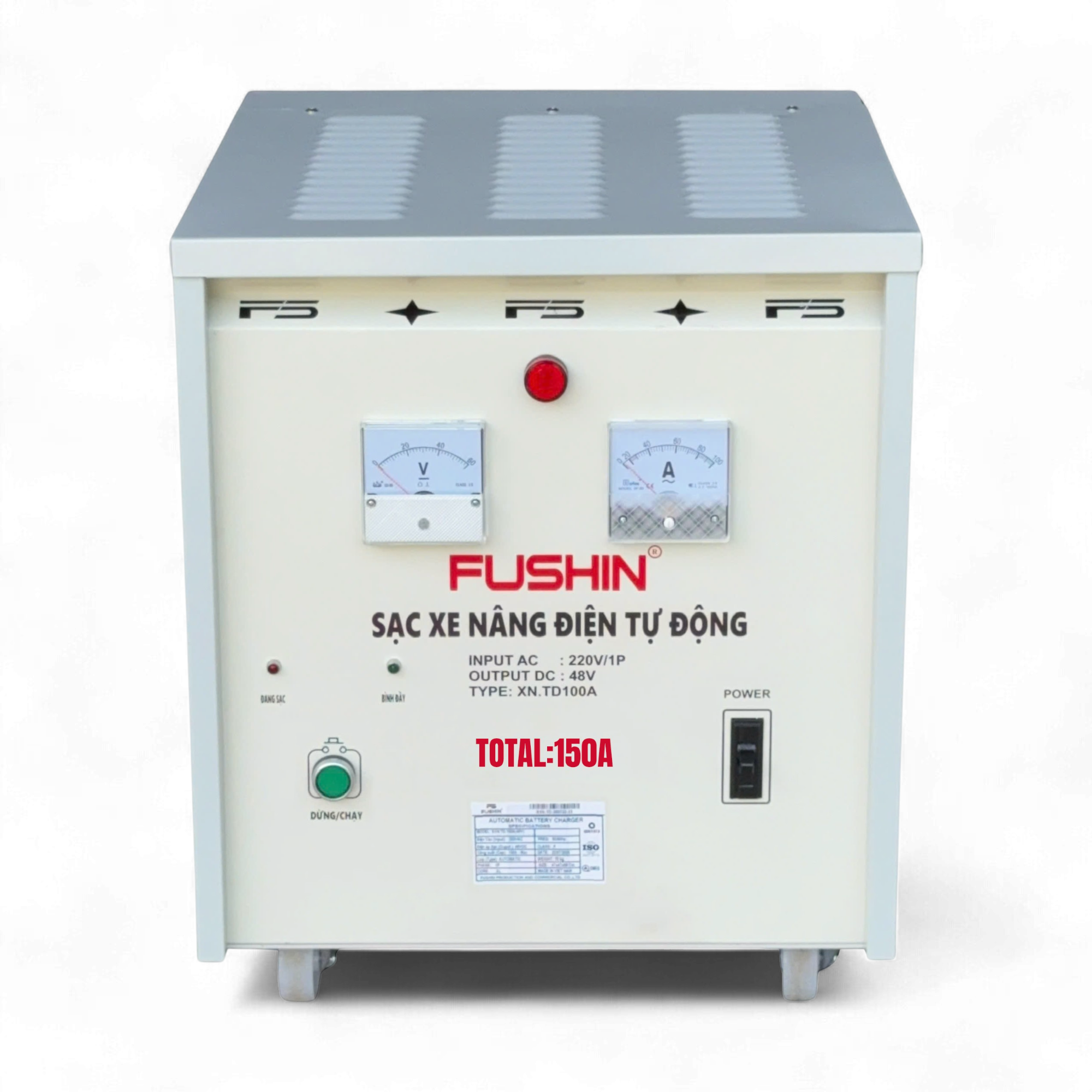 Máy Sạc Xe Nâng Tự Động 150A 48V
