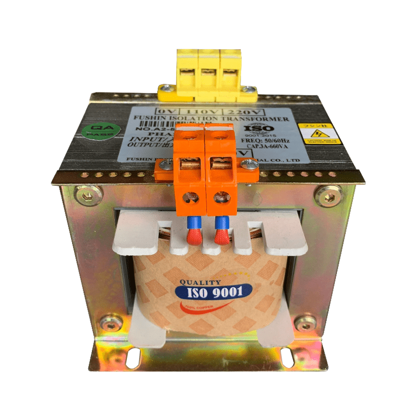 Biến áp 1pha 380V ra 220V trần