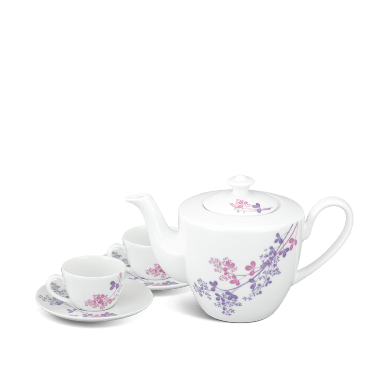 Bộ trà 0.65L - Daisy - Cỏ tím