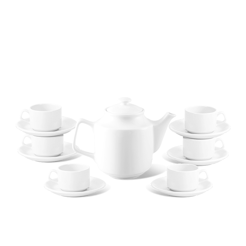 Bộ trà 1.1 L - Jasmine - Trắng