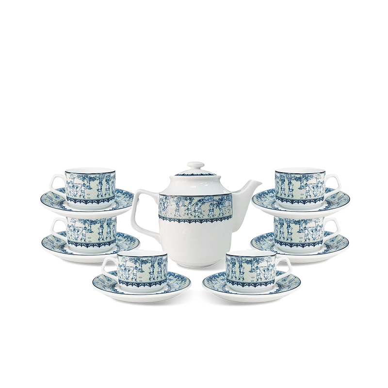 Bộ trà 0.7 L - Jasmine - Vinh Quy Nhạt