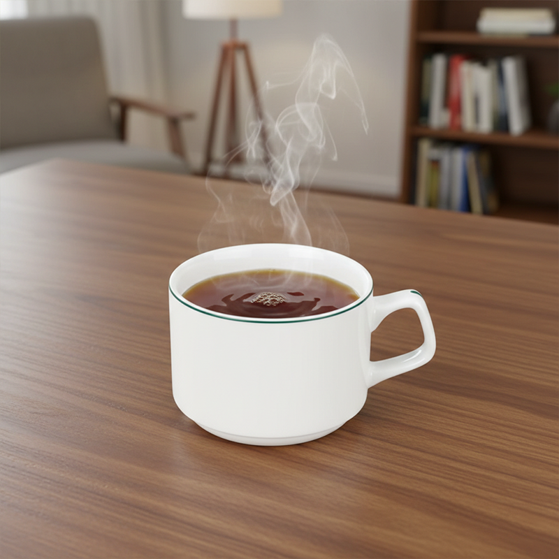 Tách trà 0.1L - Jasmine - Chỉ Xanh Lá