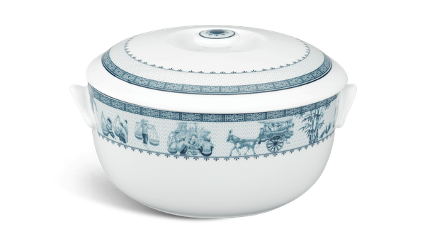 Thố 18 cm + nắp - Jasmine - Thôn Dã