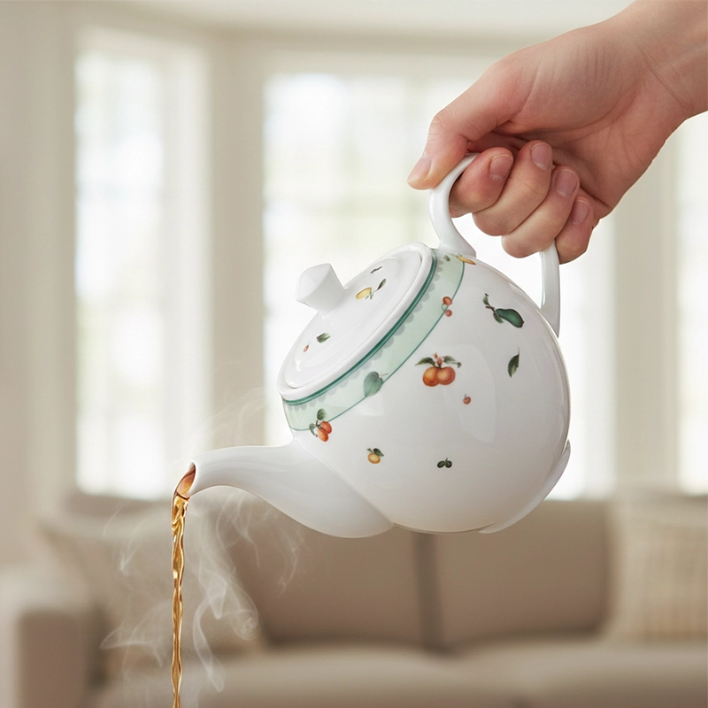 Bình trà 0.8 L + nắp - Camellia - Quả ngọt