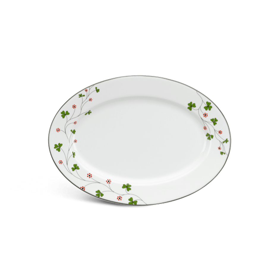 Dĩa oval 32 cm - Jasmine - Hoa May Mắn