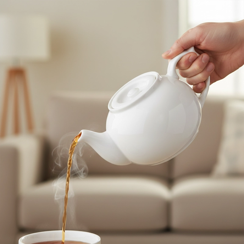 Bình 1.1 L "Vòi lên" + nắp MISC-ASSORTMENT - Trắng