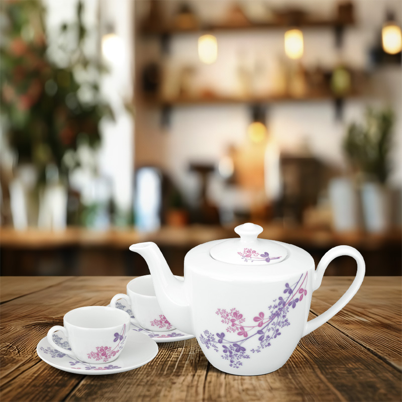 Bộ trà 0.65L - Daisy - Cỏ tím