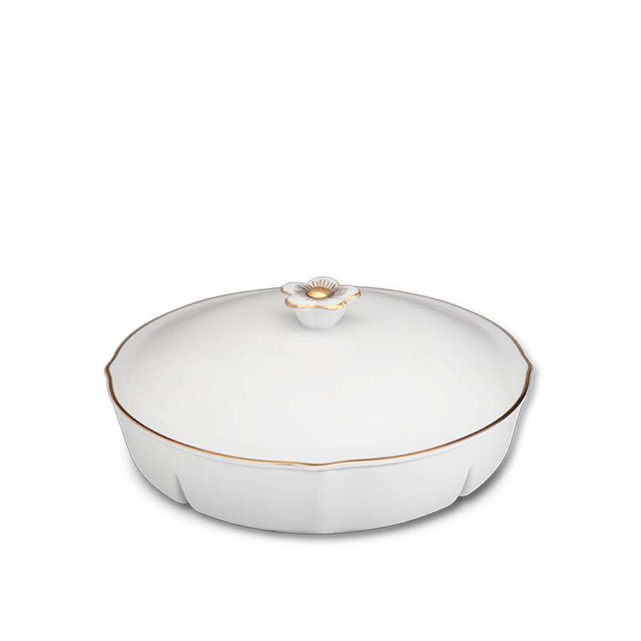 Khay mứt 5 ngăn - Misc Assortment - Viền Chỉ vàng