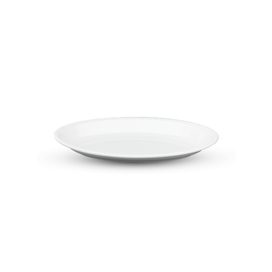 Dĩa Oval ảo 21cm - Daisy - Trắng