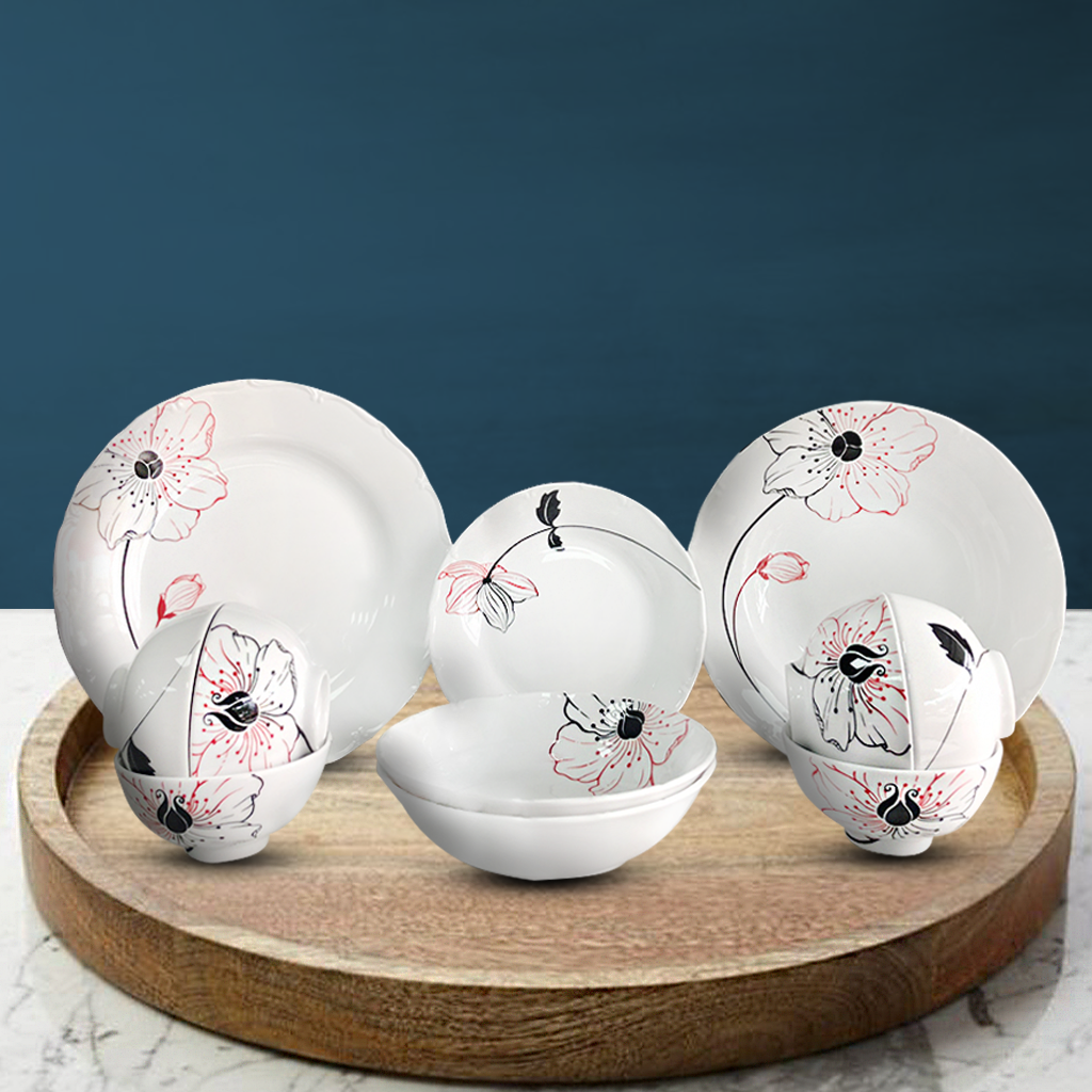 Bộ đồ ăn 11 sản phẩm - Tiệp Dạ Yến Thảo