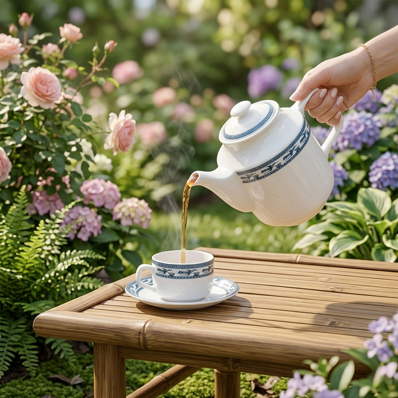Bộ trà 0.7 L Jasmine - Chim Lạc