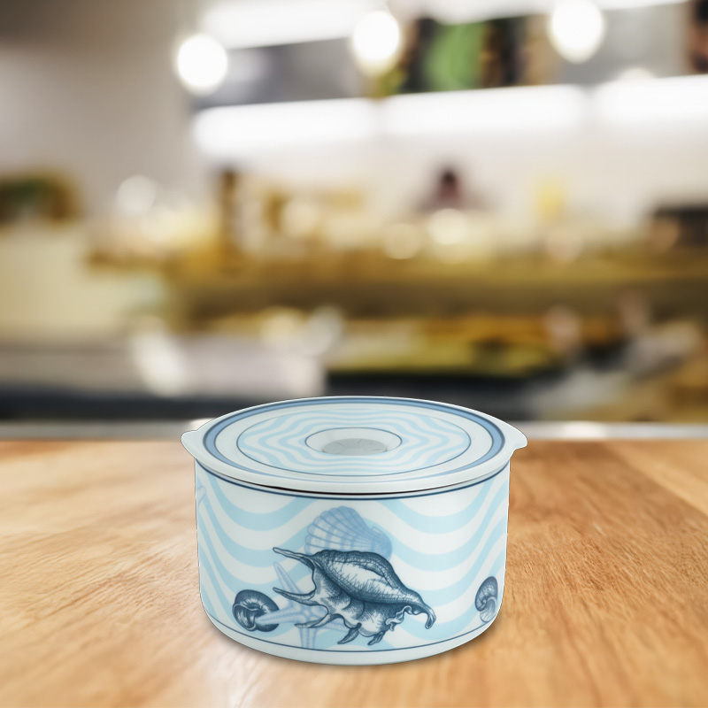 Hộp dưỡng sinh tròn đựng thực phẩm 15 cm + nắp (K) - Dưỡng Sinh - Đại Dương