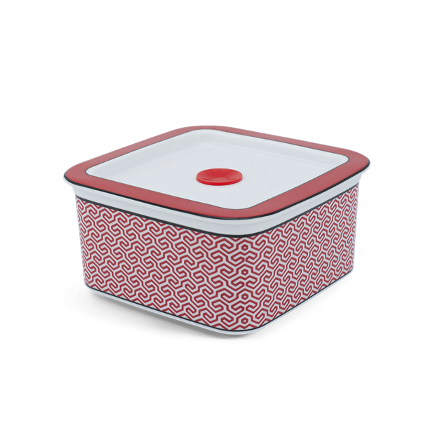 Hộp dưỡng sinh vuông đựng thực phẩm 15 cm + Nắp