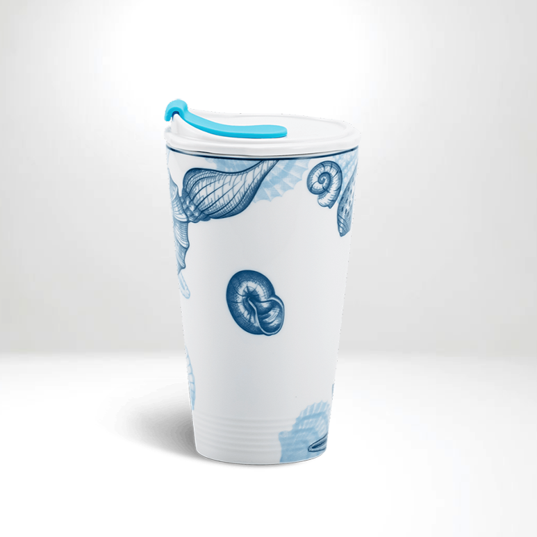 Ly sứ dưỡng sinh 0.48 L (K1) + nắp ống hút Đại Dương