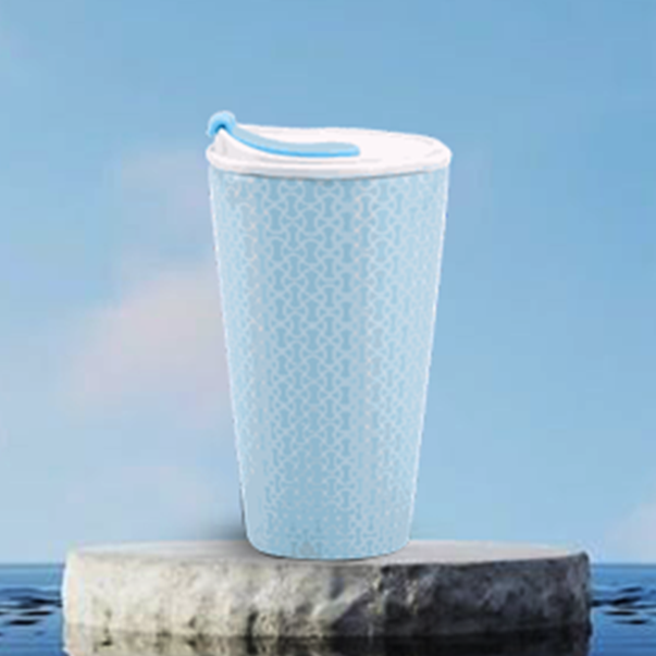 Ly sứ dưỡng sinh 0.48 L (K1) + nắp Dưỡng sinh Tiny 2 (LTJ)