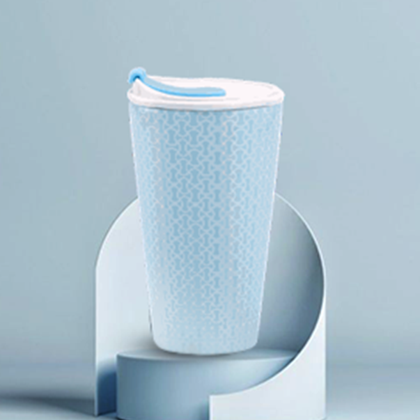Ly sứ dưỡng sinh 0.48 L (K1) + nắp Dưỡng sinh Tiny 2 (LTJ)