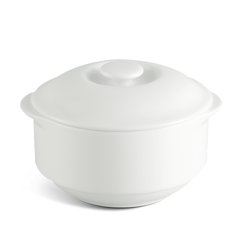 Thố 22 cm + nắp - Jasmine - Trắng Ngà A001_062260000