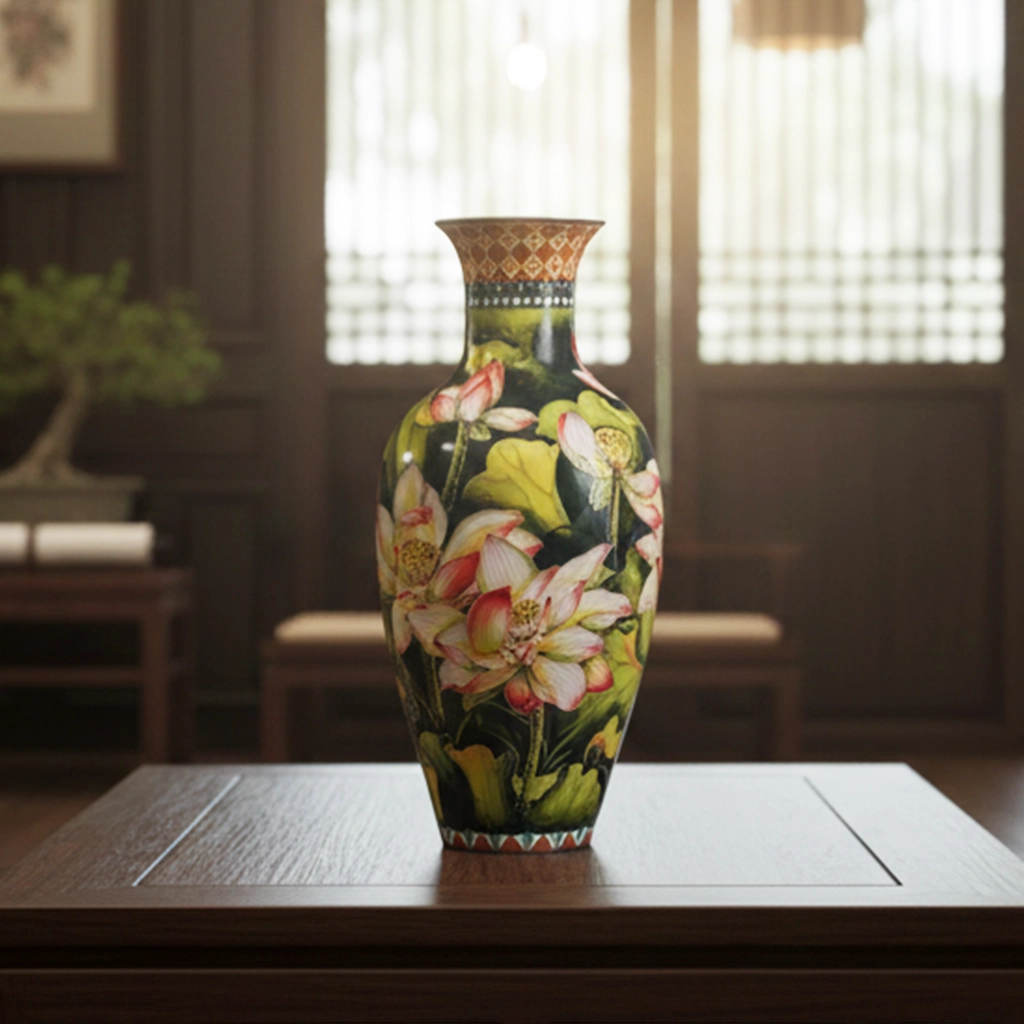 Bình hoa 42 cm - Bình Hoa - Đầm Sen