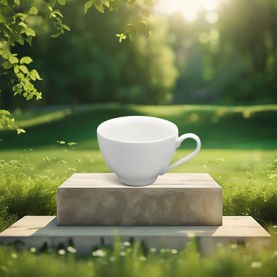 Tách Cappuccino 0.22L - Daisy Lys - Trắng Ngà